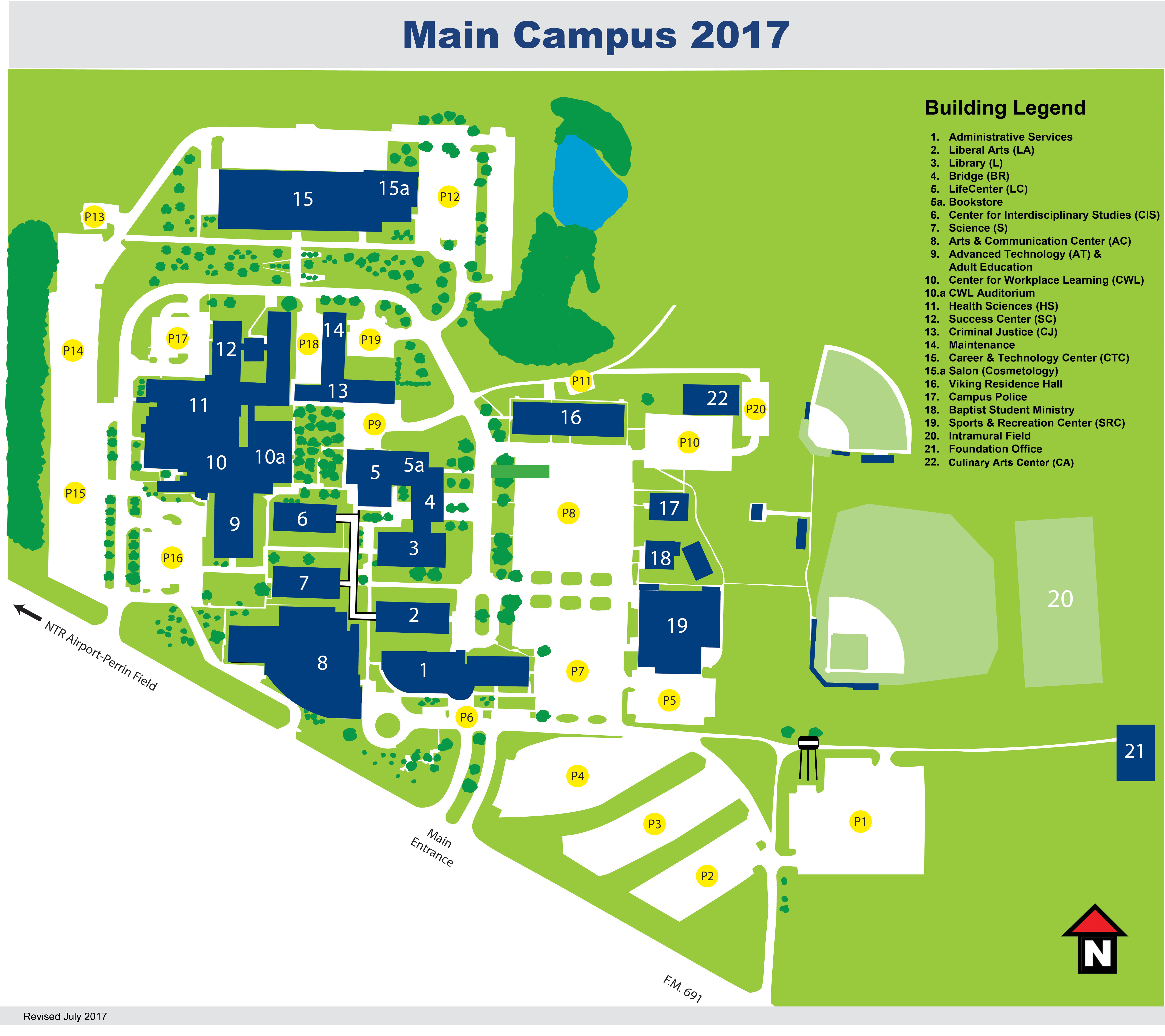 Ctc Campus Map.