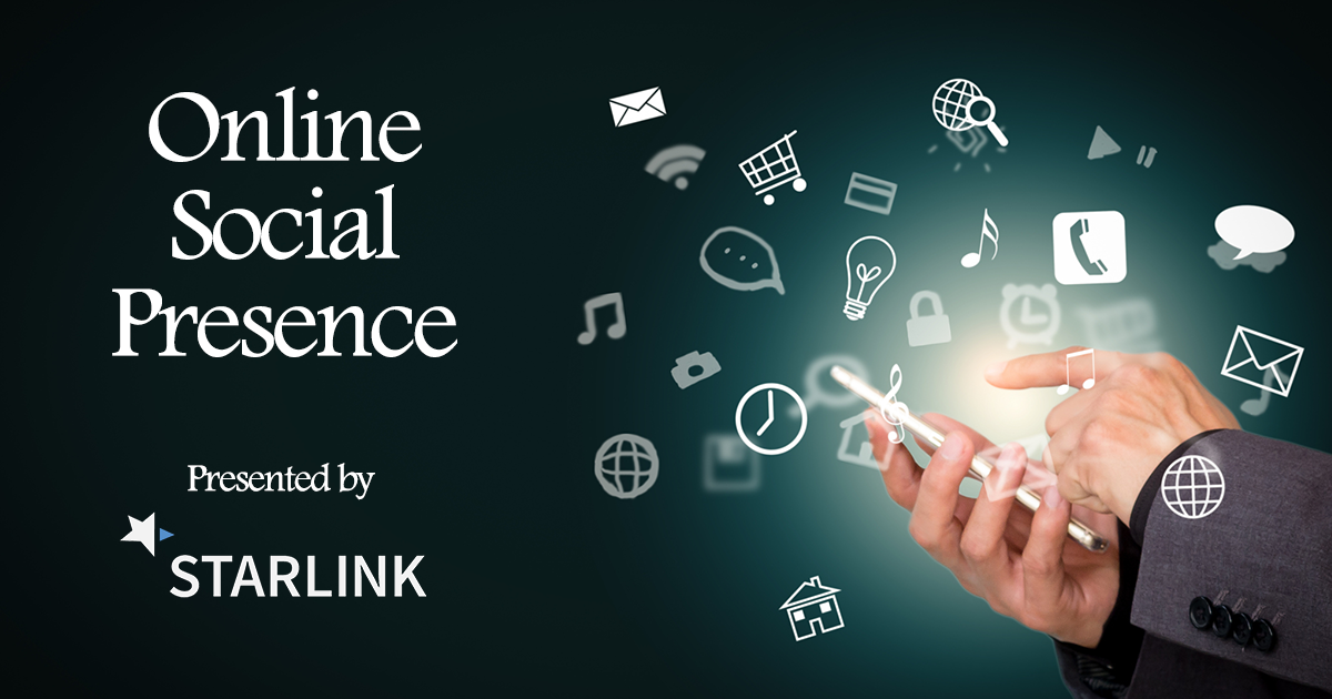 Online Social Presence Presented by Starlink