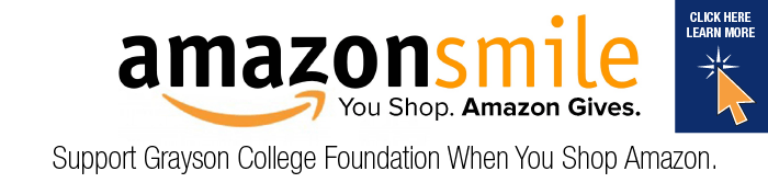 Amazon Smile. You Shop, Amazon Gives. Support Grayson College Foundation When You Shop Amazon