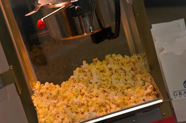 Popcorn and popcorn bag