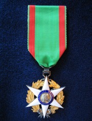 Medal given as award