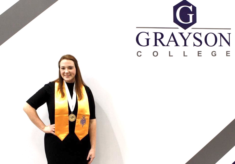 Grayson College GC Student Alison Earnhart Named Coca