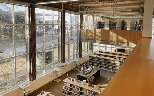 Grayson library from overhead