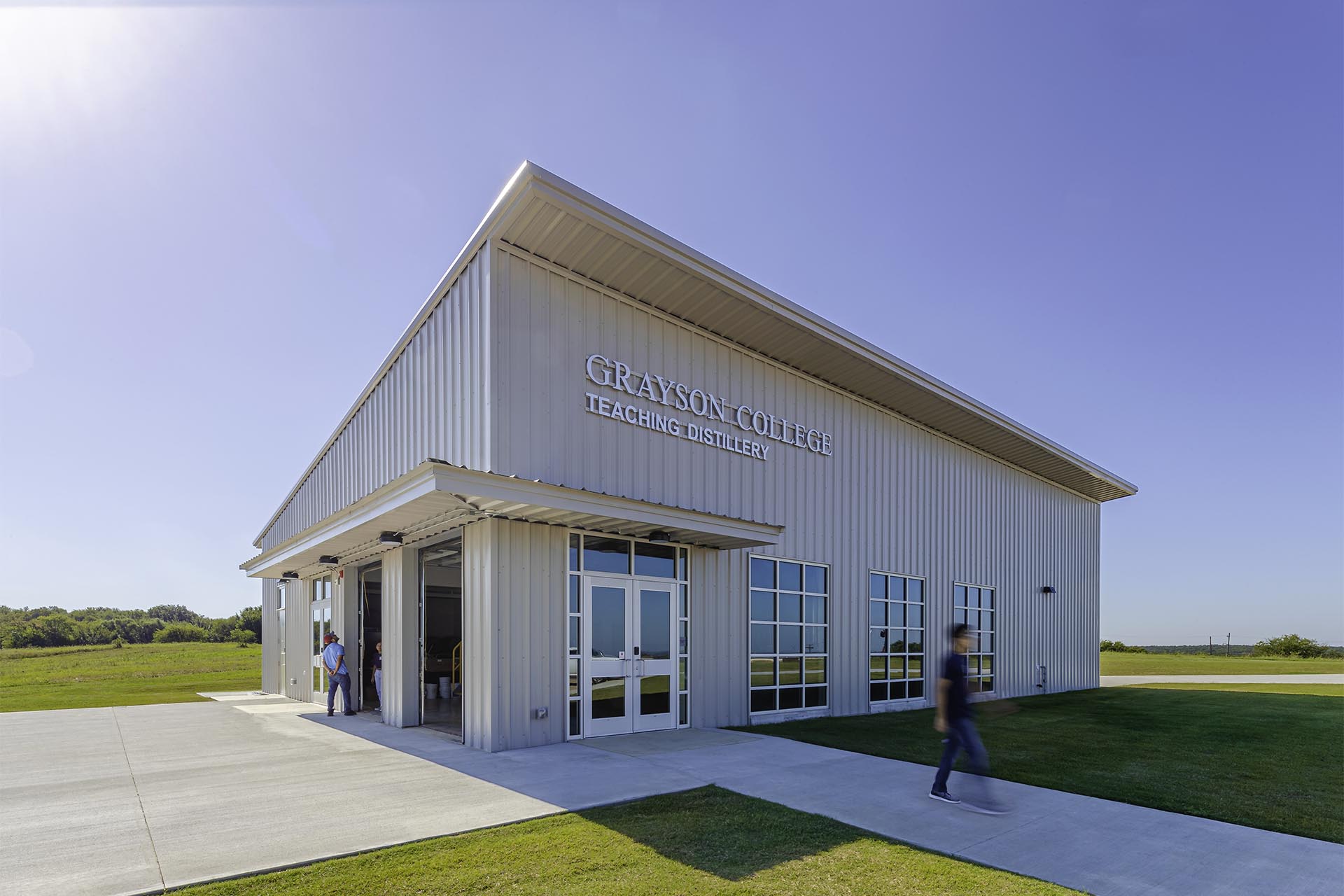 Grayson College Distillery Exterior