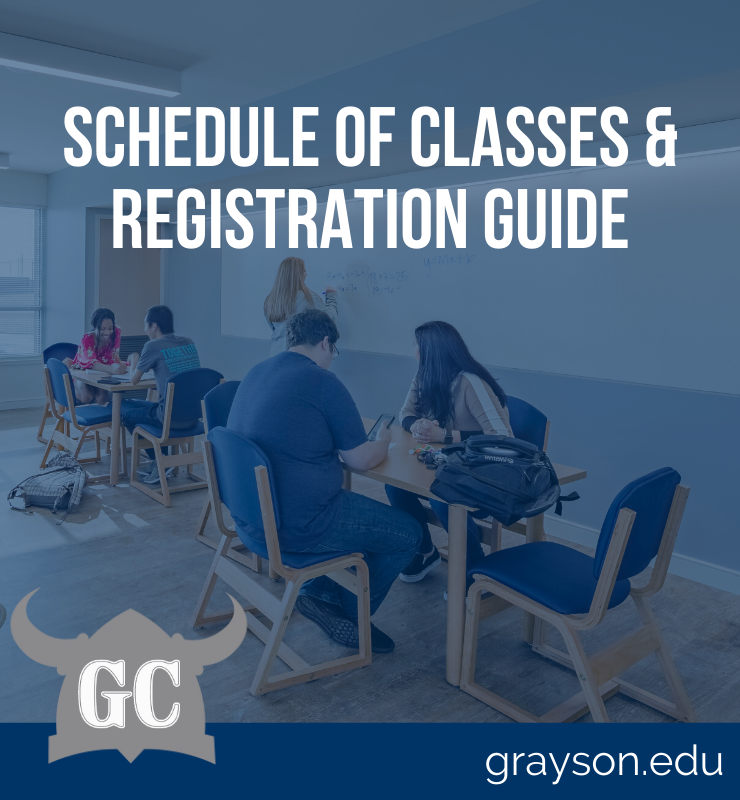 Schedule of classes and registration guide