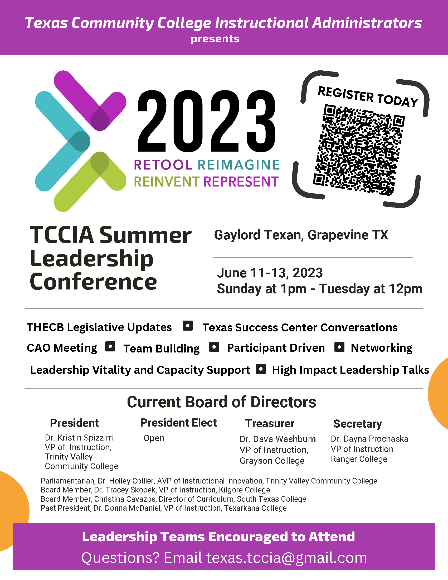 Download 2023 T C C I A Conference Flyer